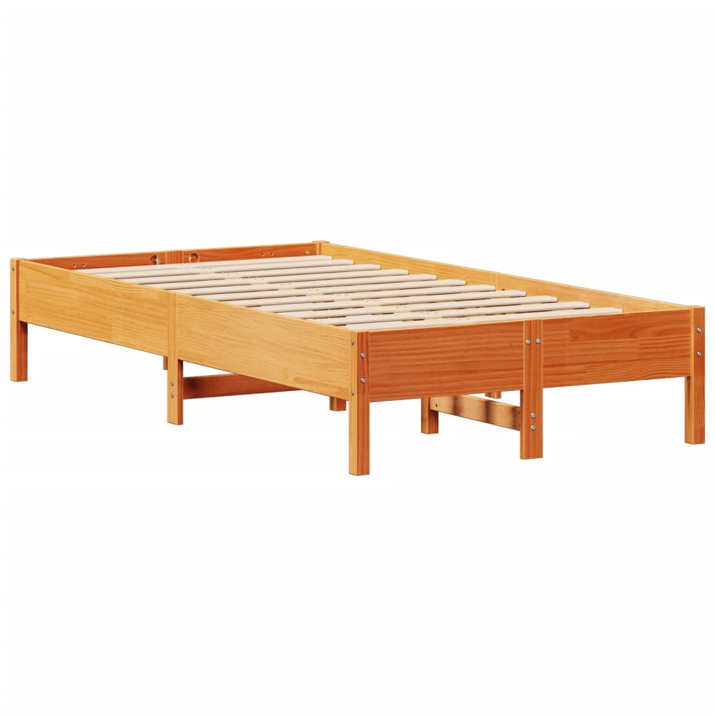 Bedframe Zonder Matras Massief Grenenhout