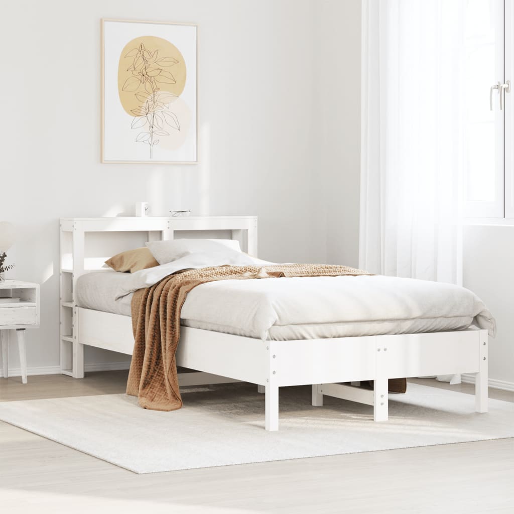 Bedframe Zonder Matras Massief Grenenhout