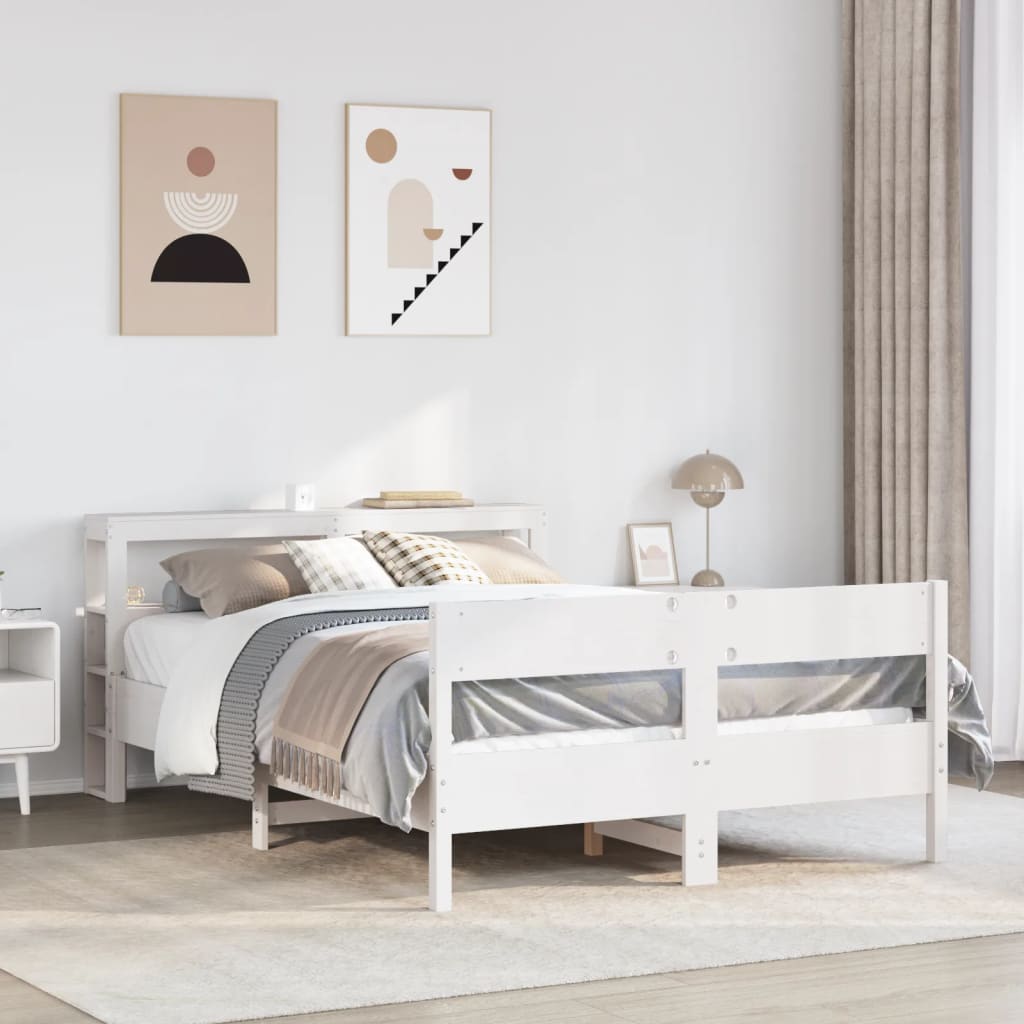 Bedframe Zonder Matras Massief Grenenhout