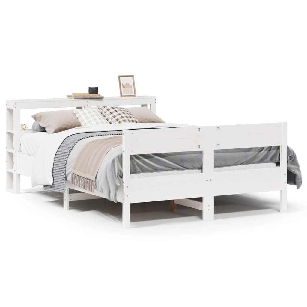 Bedframe Zonder Matras Massief Grenenhout