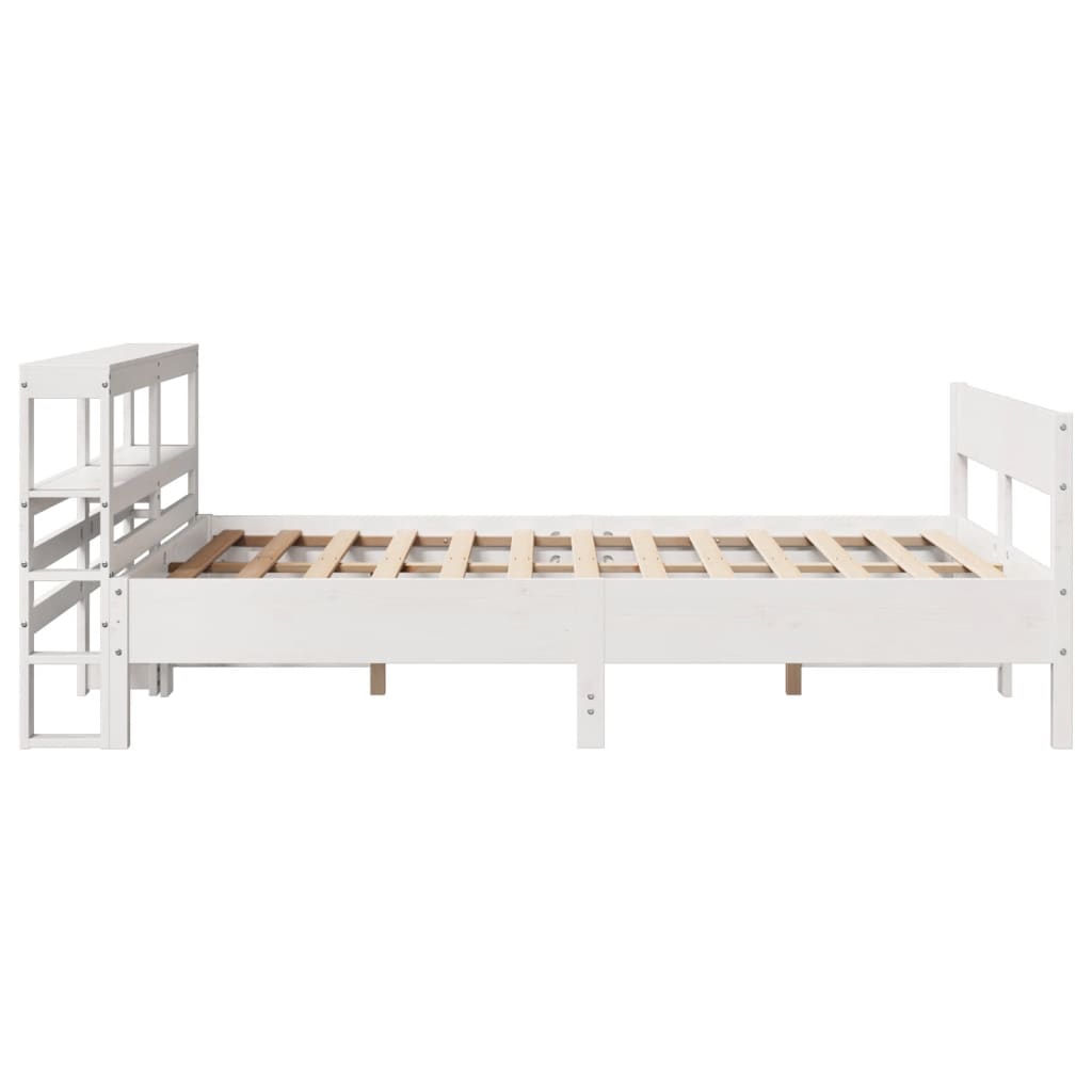 Bedframe Zonder Matras Massief Grenenhout