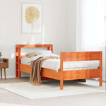 Bedframe Zonder Matras Massief Grenenhout