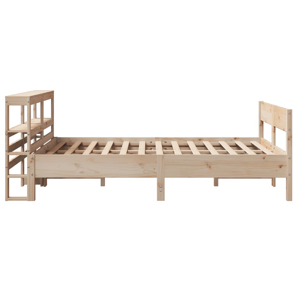 Bedframe Zonder Matras Massief Grenenhout