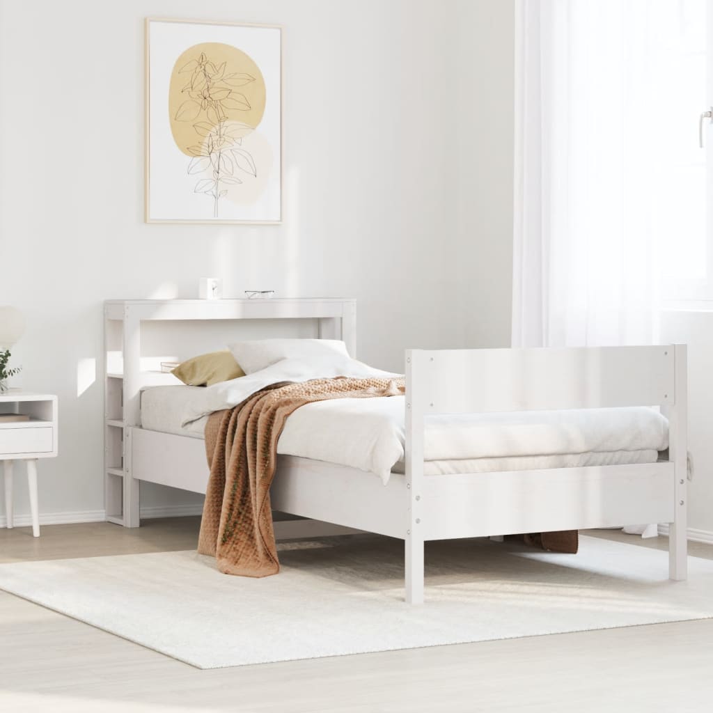 Bedframe Zonder Matras Massief Grenenhout