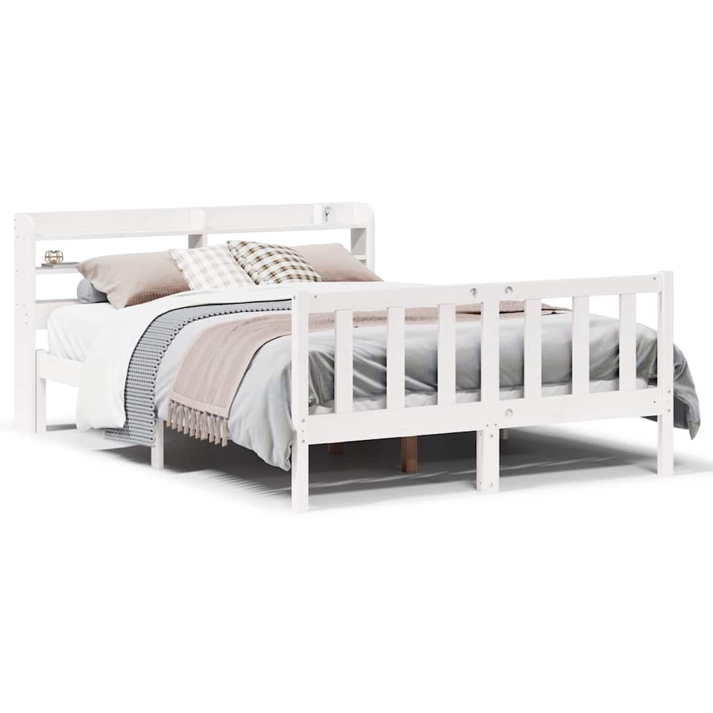 Bedframe Zonder Matras Massief Grenenhout