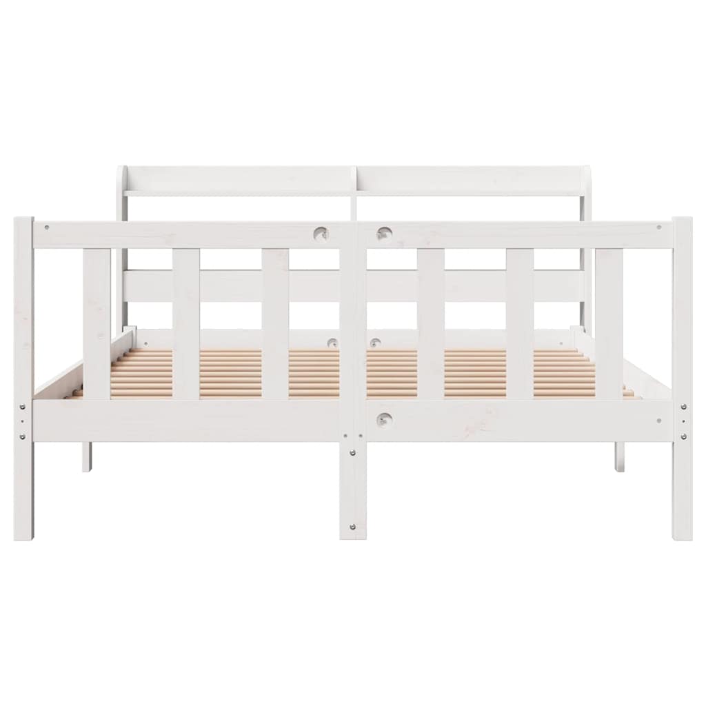 Bedframe Zonder Matras Massief Grenenhout