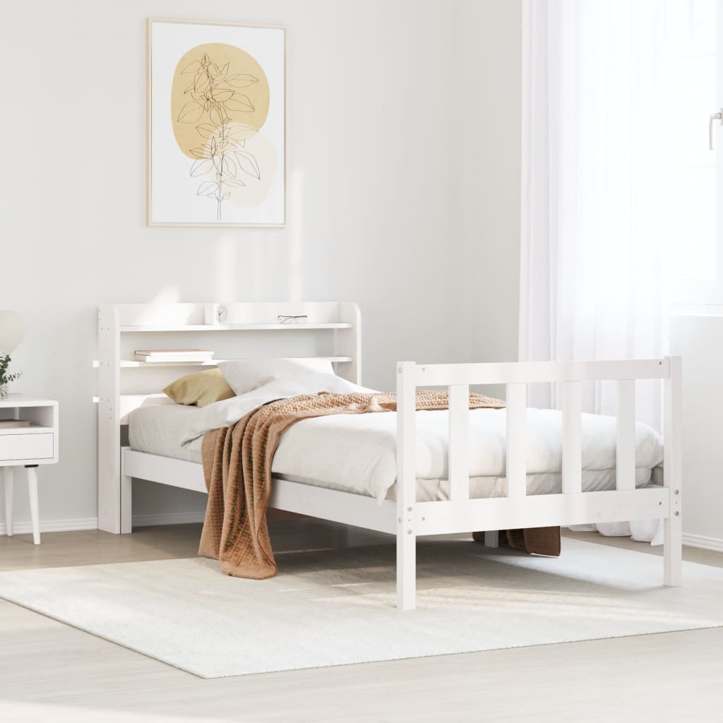 Bedframe Zonder Matras Massief Grenenhout