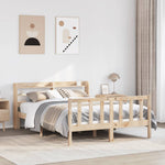 Bedframe Zonder Matras Massief Grenenhout