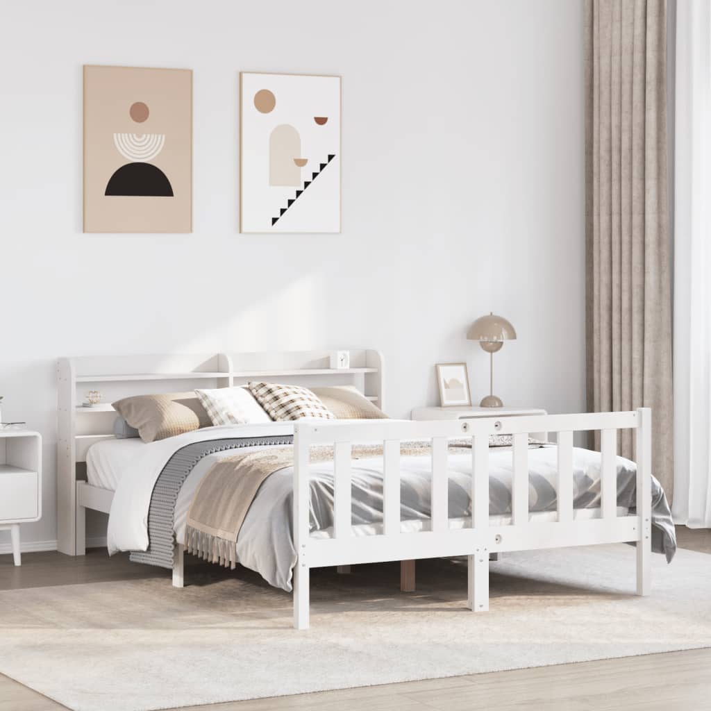 Bedframe Zonder Matras Massief Grenenhout