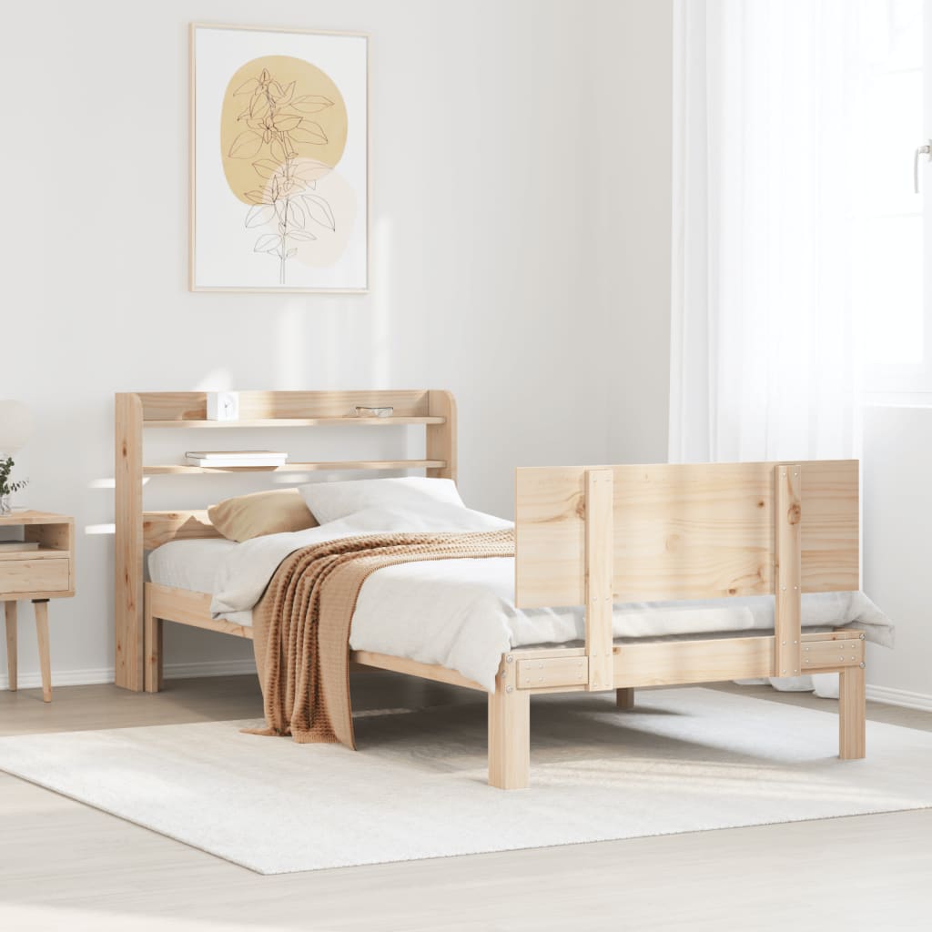 Bedframe Met Hoofdeinde Zonder Matras