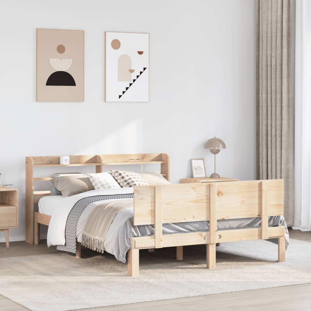 Bedframe Met Hoofdeinde Zonder Matras