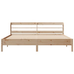 Bedframe Zonder Matras Massief Grenenhout