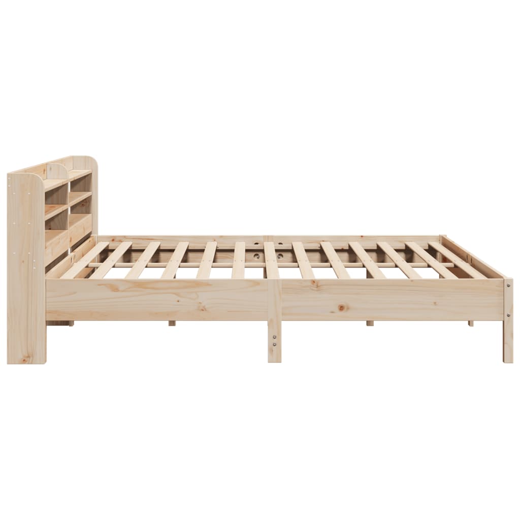 Bedframe Zonder Matras Massief Grenenhout