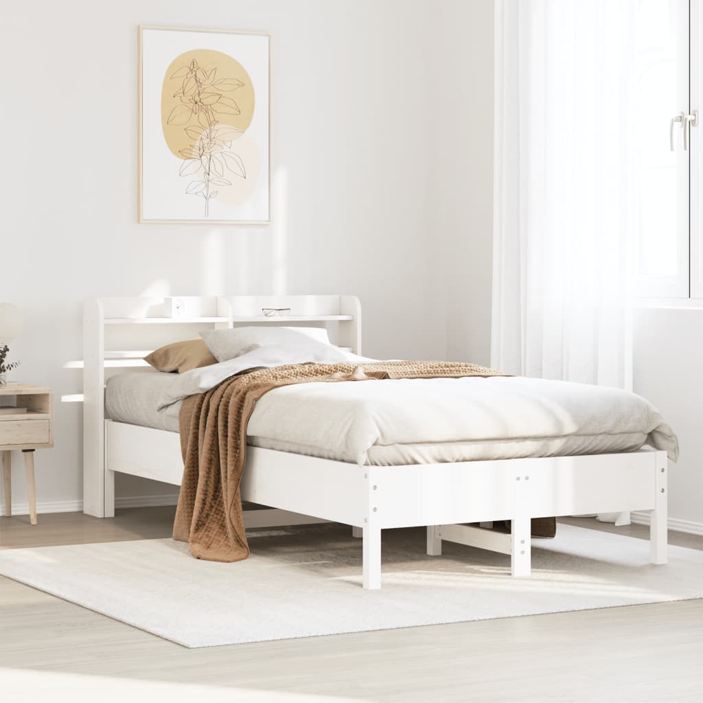 Bedframe Zonder Matras Massief Grenenhout