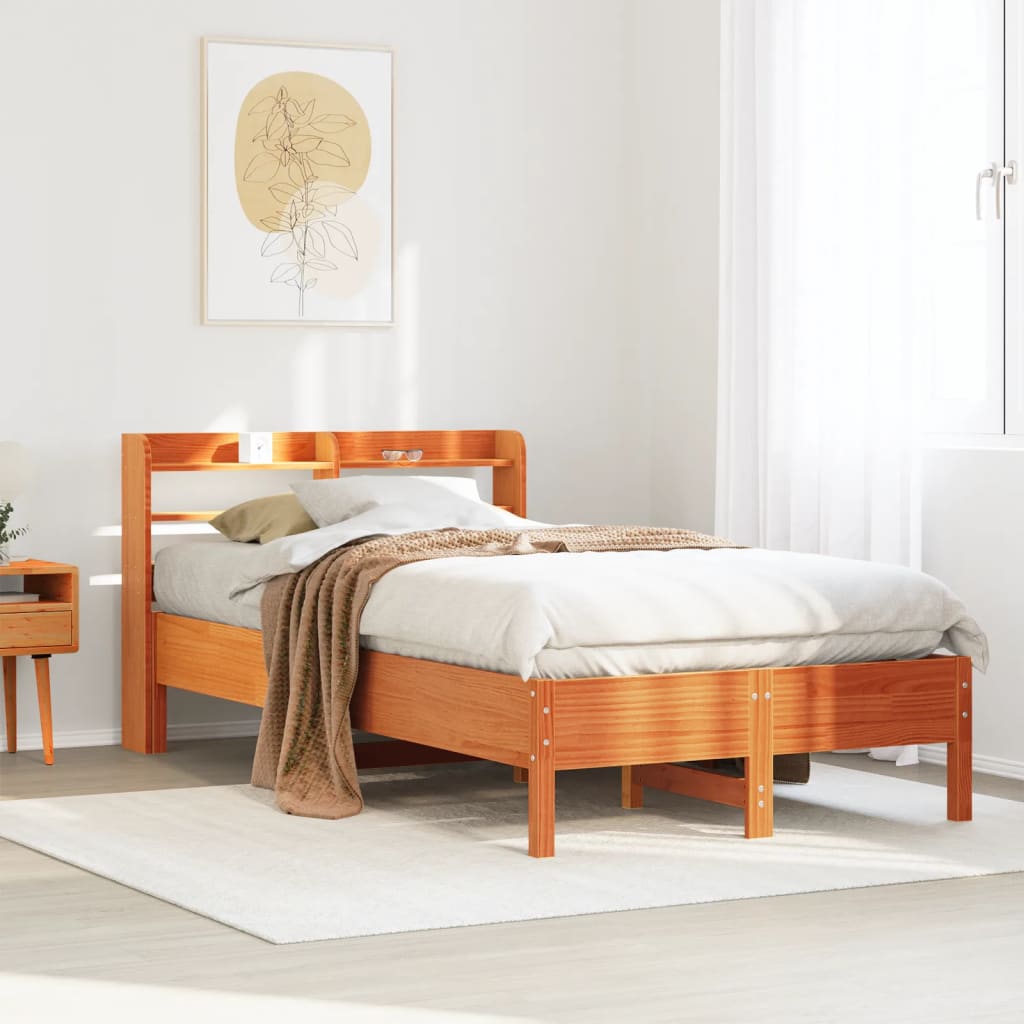 Bedframe Zonder Matras Massief Grenenhout