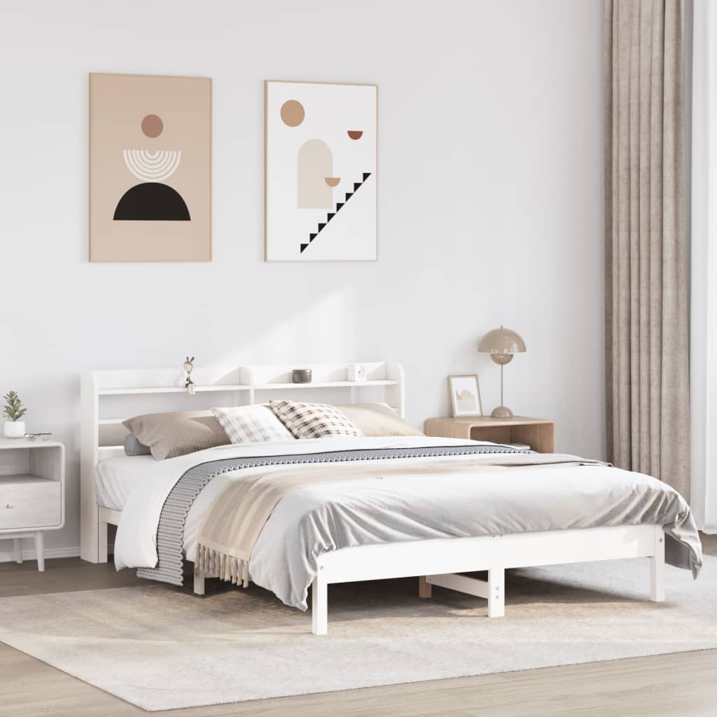 Bedframe Zonder Matras Massief Grenenhout