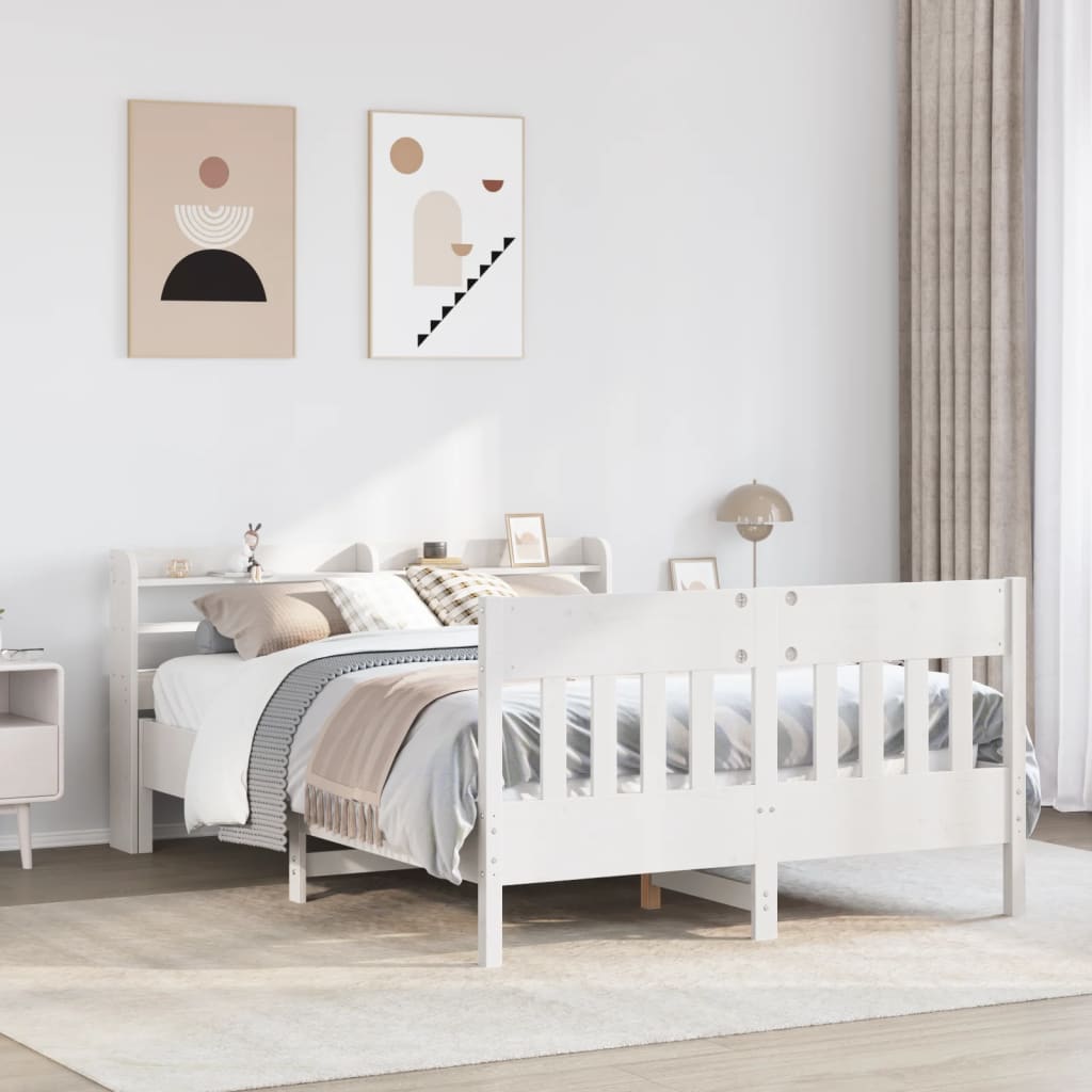 Bedframe Zonder Matras Massief Grenenhout