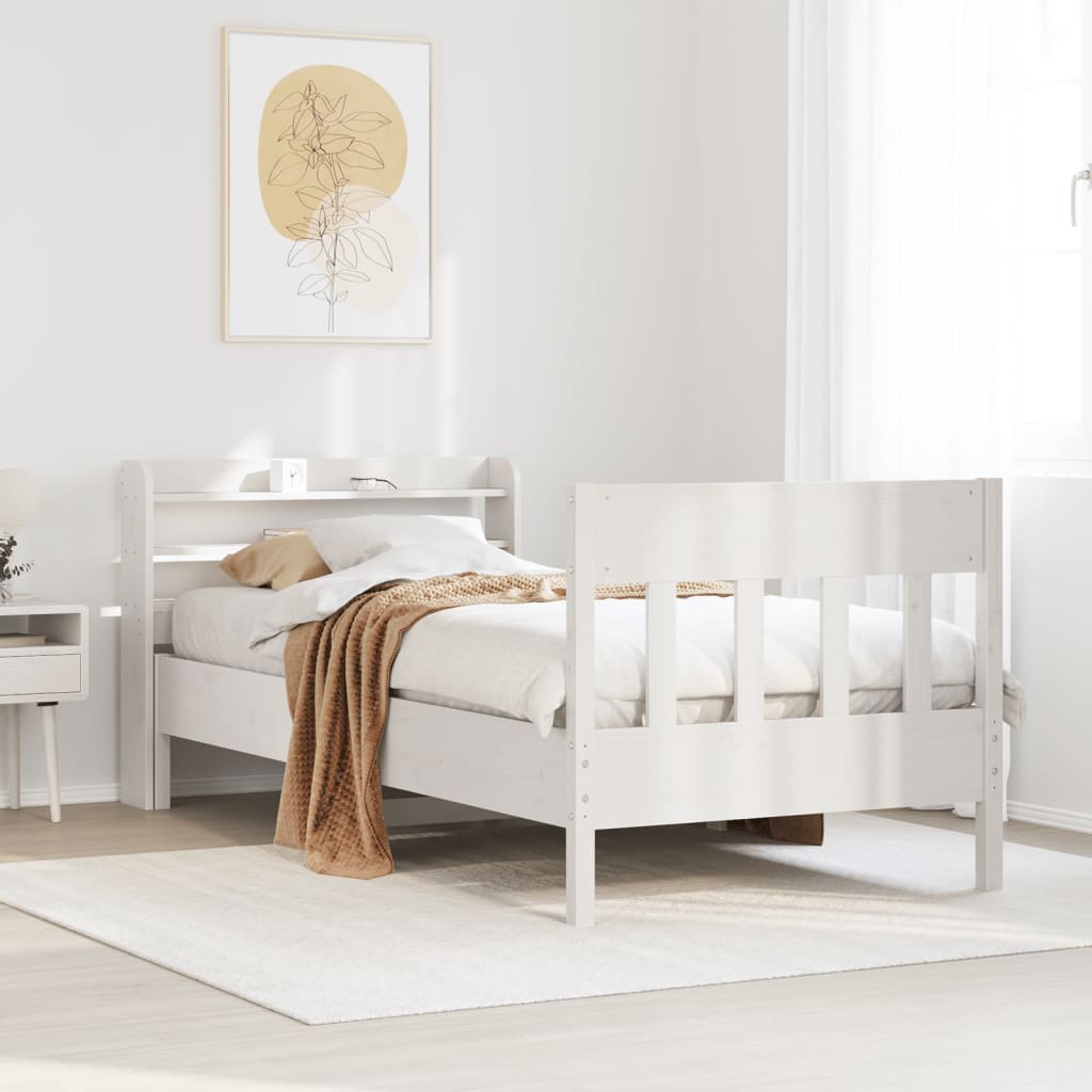 Bedframe Zonder Matras Massief Grenenhout