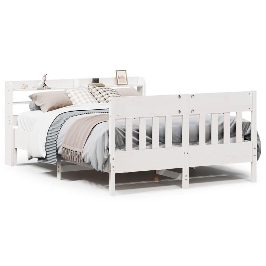 Bedframe Zonder Matras Massief Grenenhout