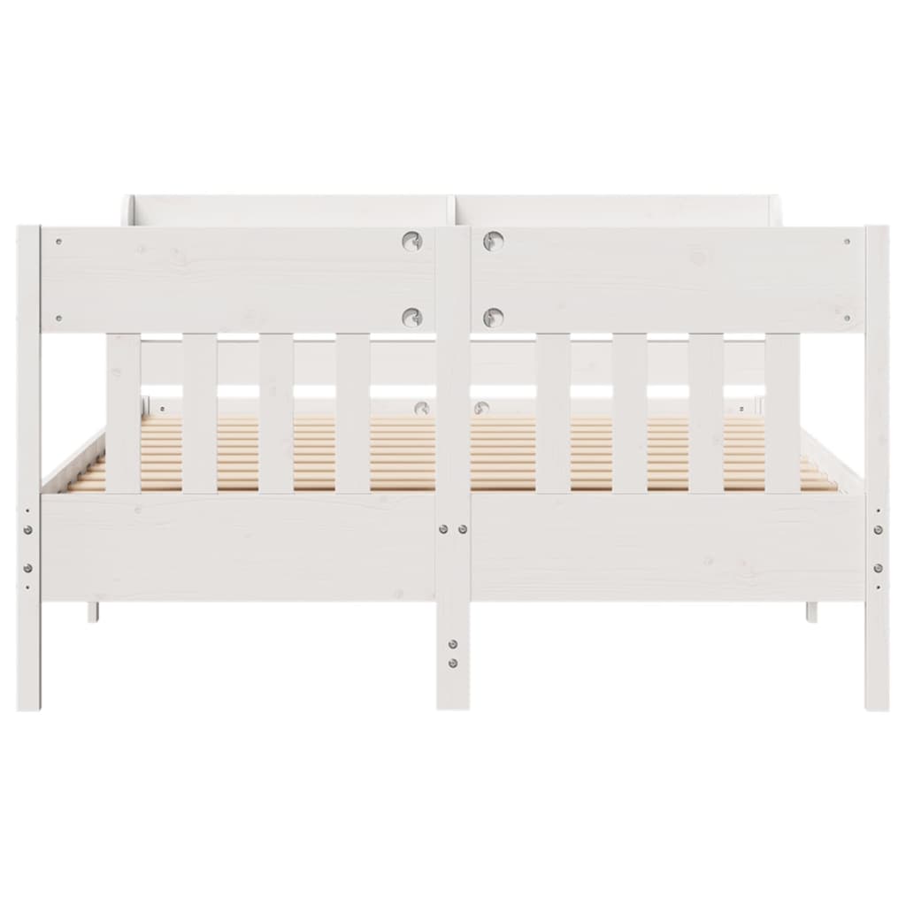 Bedframe Zonder Matras Massief Grenenhout