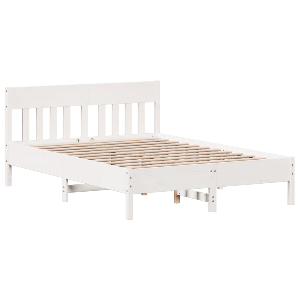 Bedframe Zonder Matras Massief Grenenhout