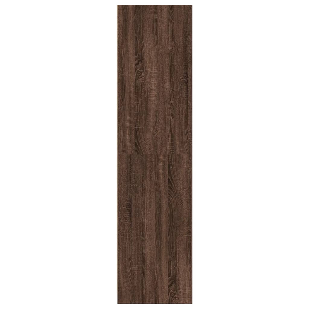 Kledingkast Bewerkt Hout Ig Bruin Eikenkleur