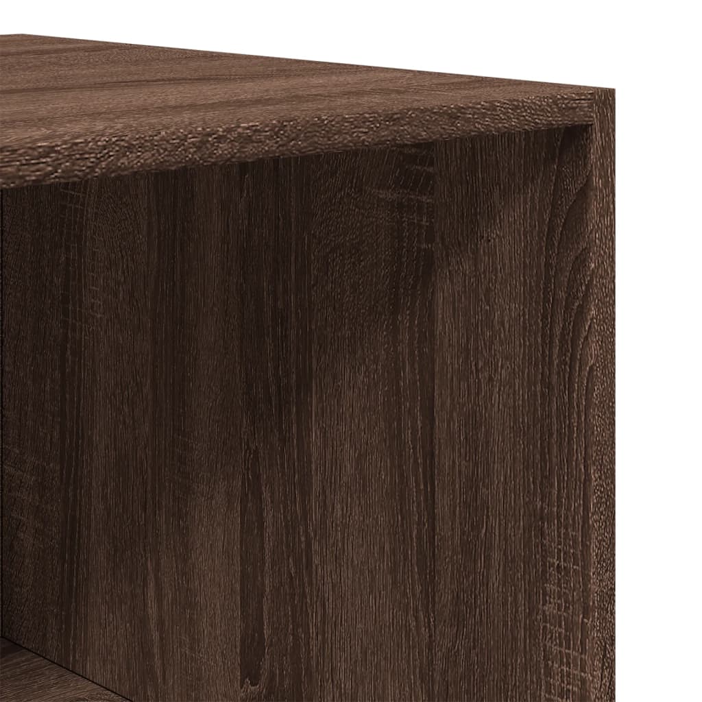Kledingkast Bewerkt Hout Ig Bruin Eikenkleur