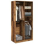 Kledingkast Bewerkt Hout Oud Hout