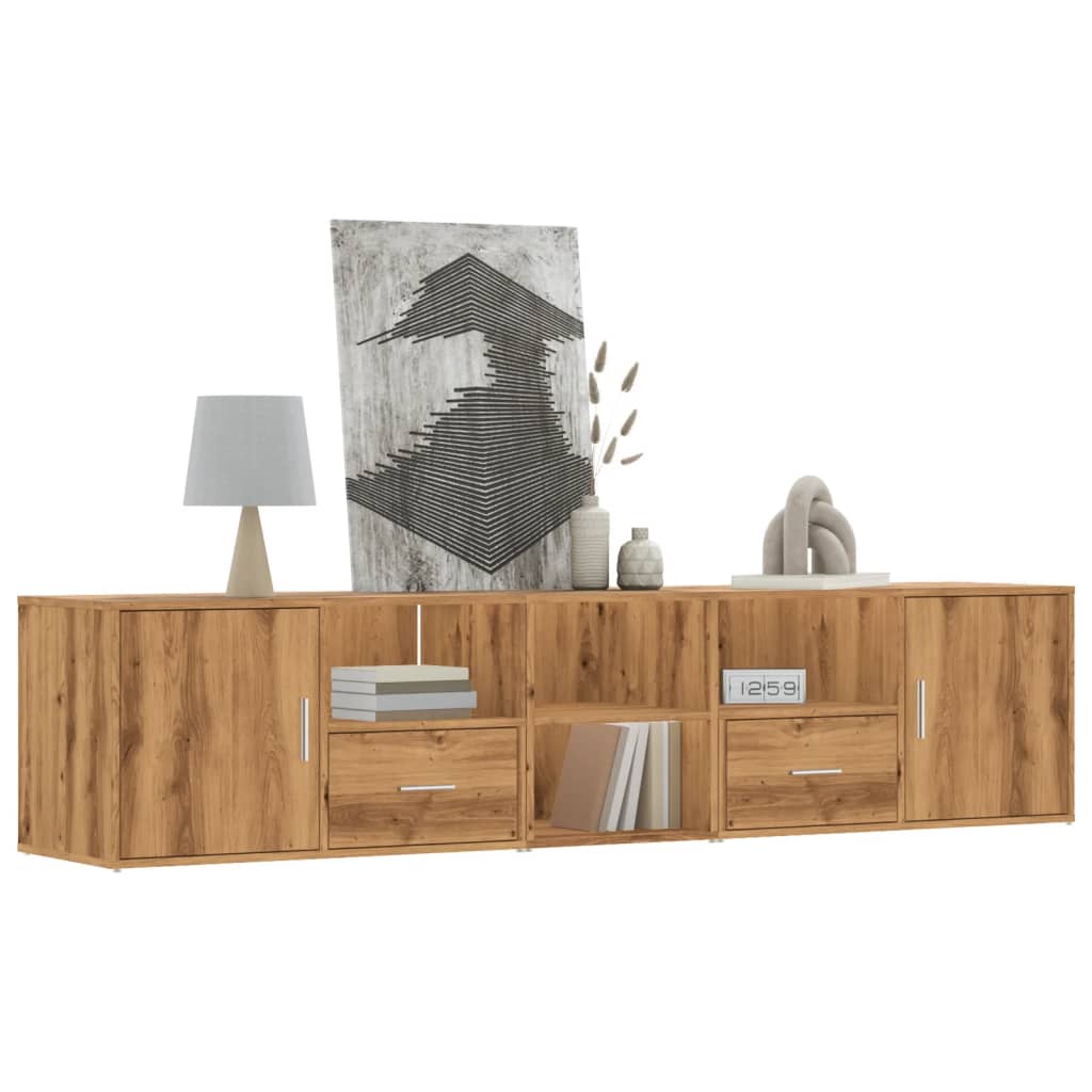 Hoekkast 200X40X45 Cm Bewerkt Hout