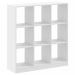 Boekenkast 102X32X Bewerkt Hout Wit