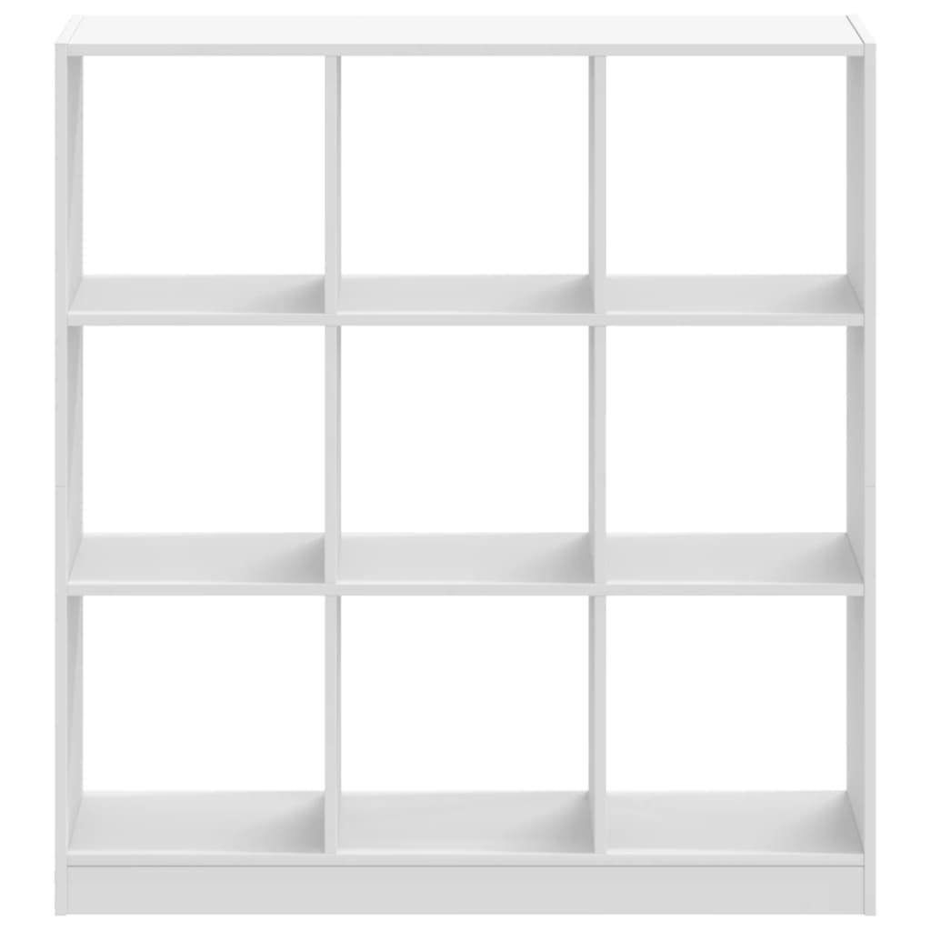 Boekenkast 102X32X Bewerkt Hout Wit