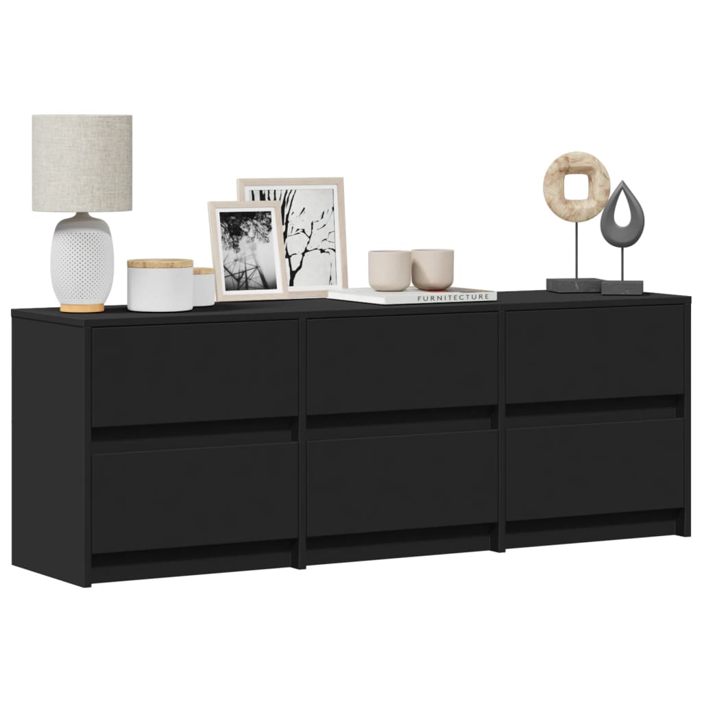 Tv-Meubel Met Led 180X34X50 Cm Bewerkt Hout