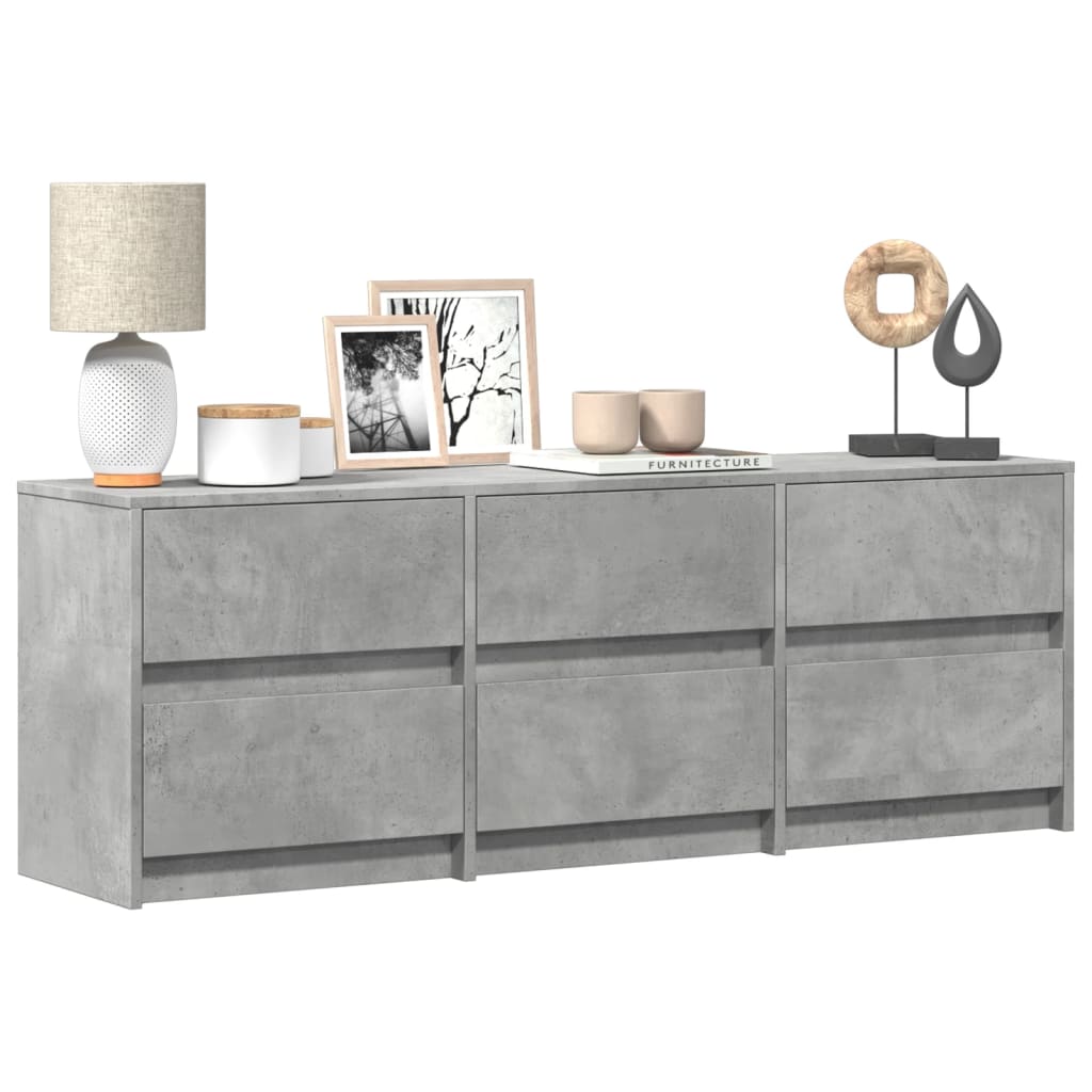 Tv-Meubel Met Led 180X34X50 Cm Bewerkt Hout