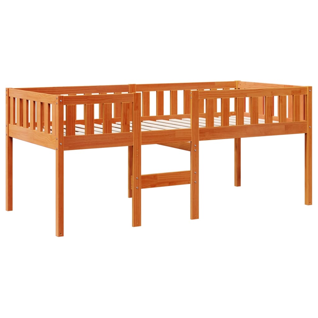 Kinderbed Zonder Matras Massief Grenenhout