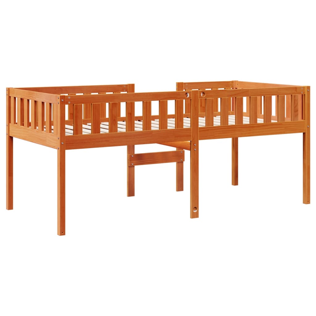 Kinderbed Zonder Matras Massief Grenenhout