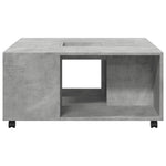 Salontafel 80X80X40 Cm Bewerkt Hout