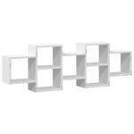 Wandschap Bewerkt Hout