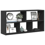 Wandschap 100X25X50 Cm Bewerkt Hout