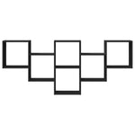 Wandschap 159X18X66 Cm Bewerkt Hout
