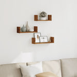 Wandschappen Bewerkt Hout Kleurig Oud Hout