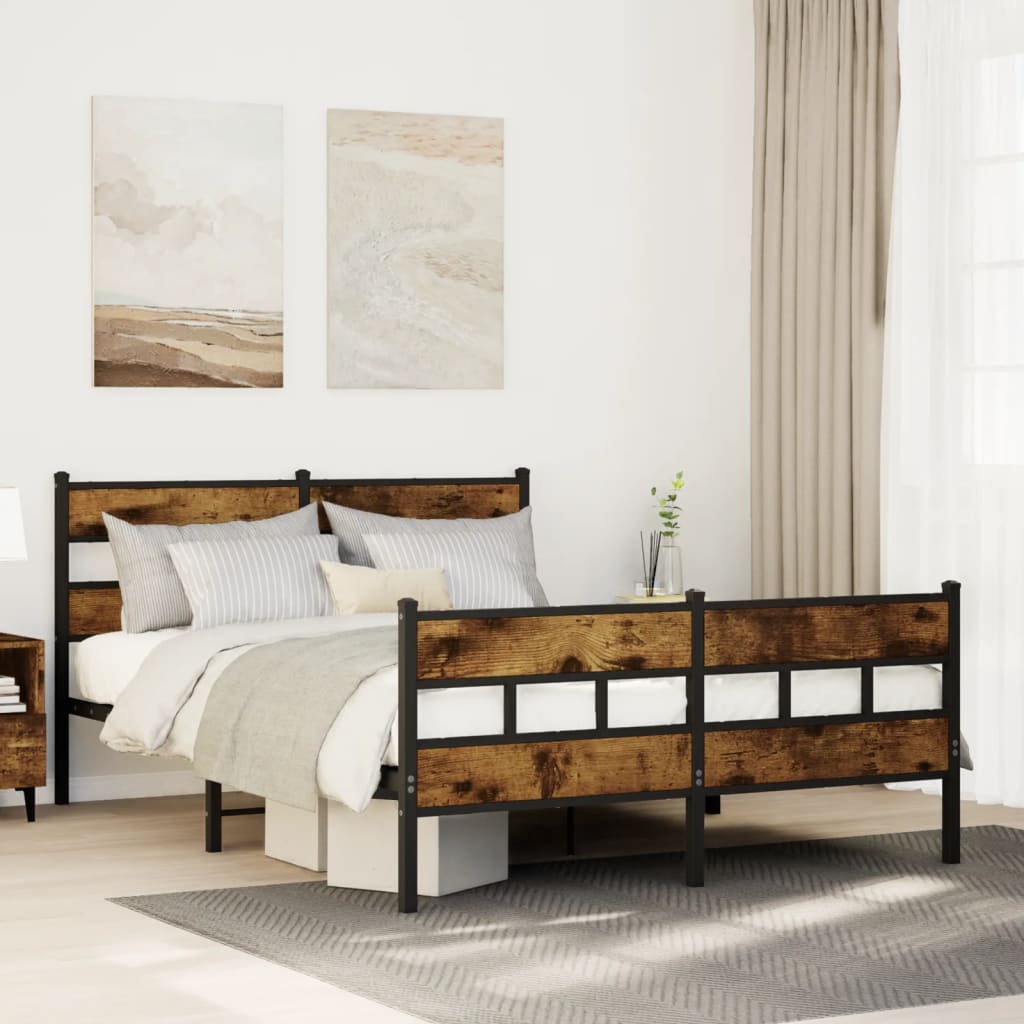 Bedframe Zonder Matras Metaal Kleurig