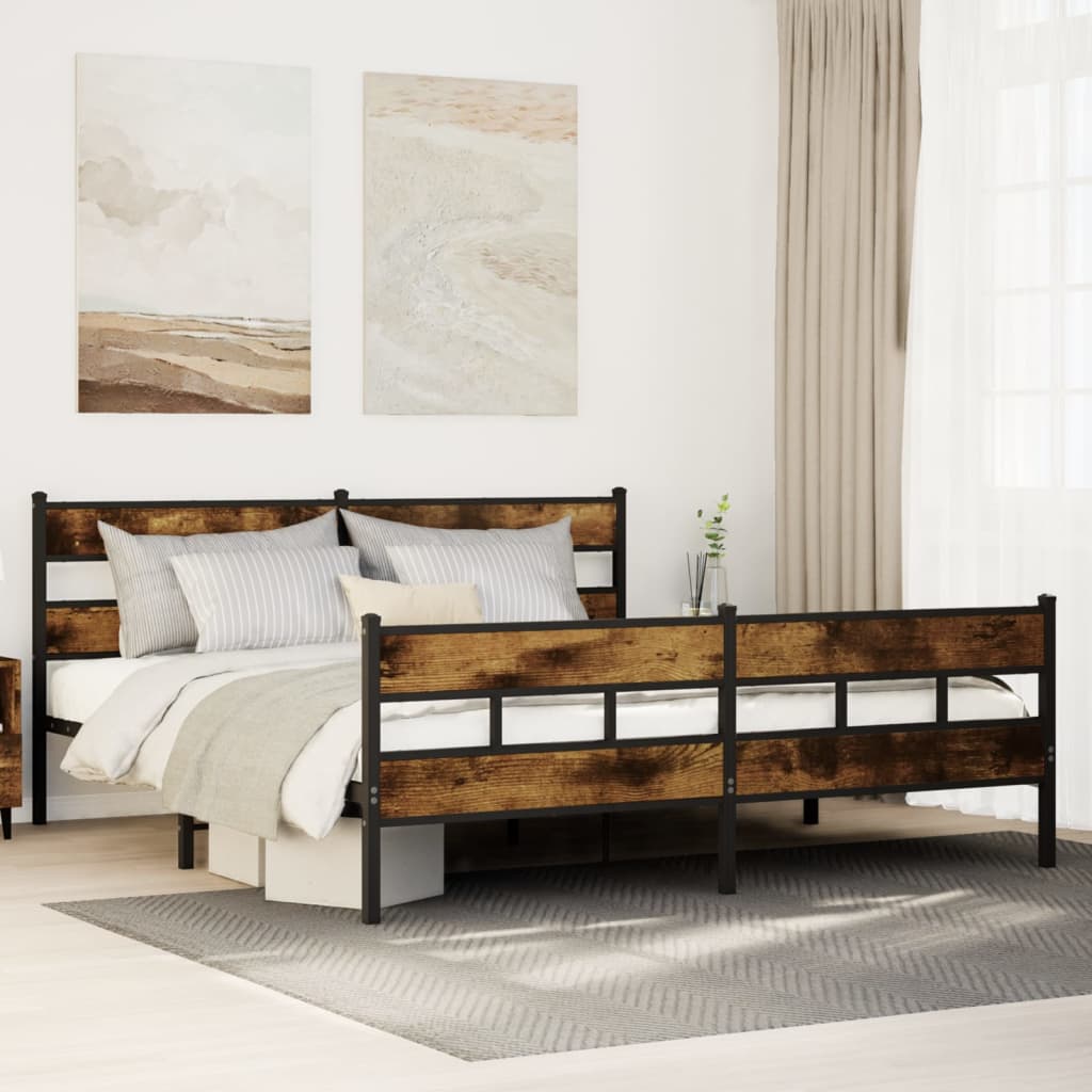 Bedframe Zonder Matras Metaal Kleurig