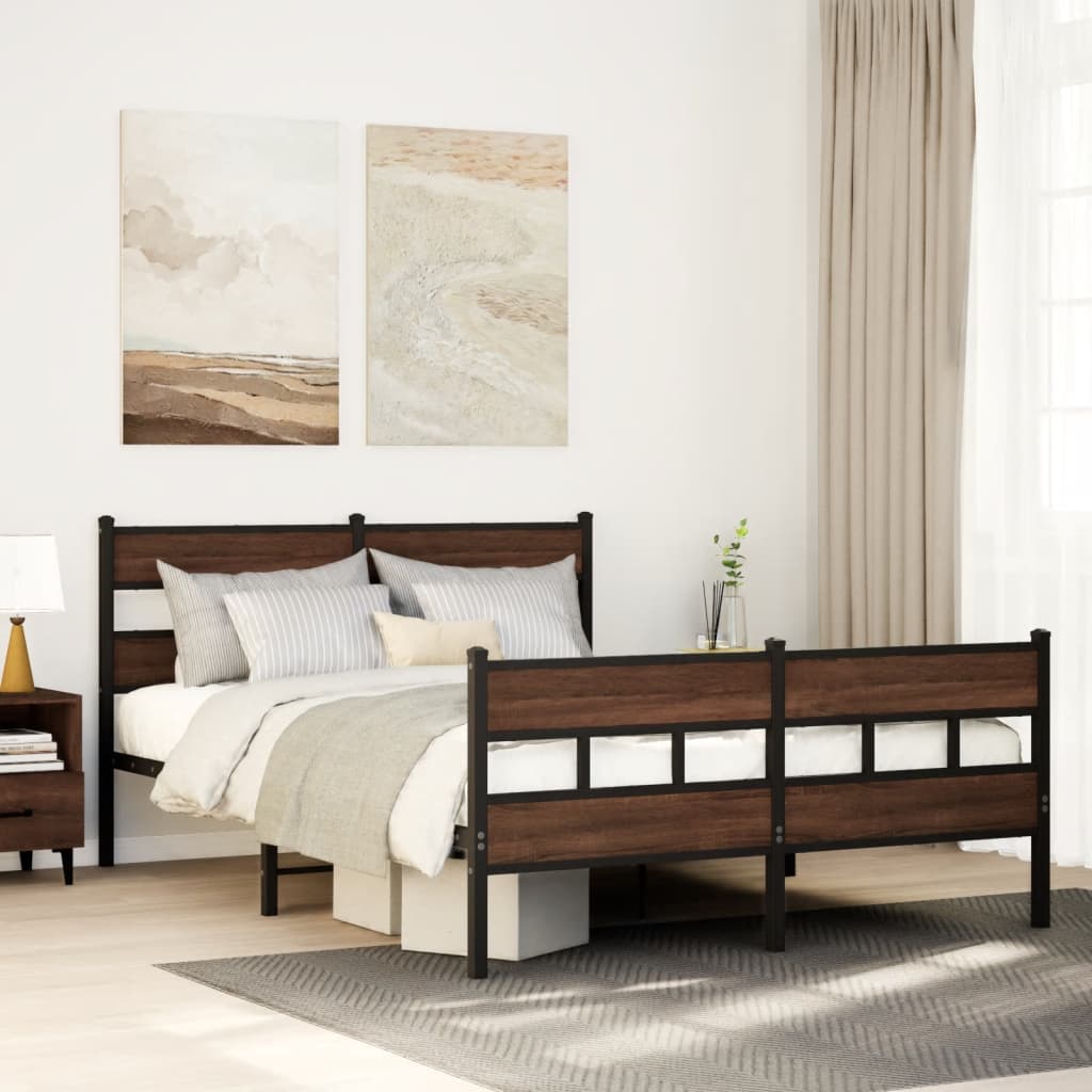 Bedframe Zonder Matras Metaal Kleurig