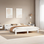 Bedframe Zonder Matras Massief Grenenhout