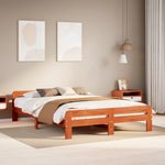 Bedframe Zonder Matras Massief Grenenhout
