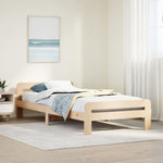 Bedframe Zonder Matras Massief Grenenhout