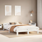 Bedframe Zonder Matras Massief Grenenhout