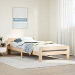 Bedframe Zonder Matras Massief Grenenhout