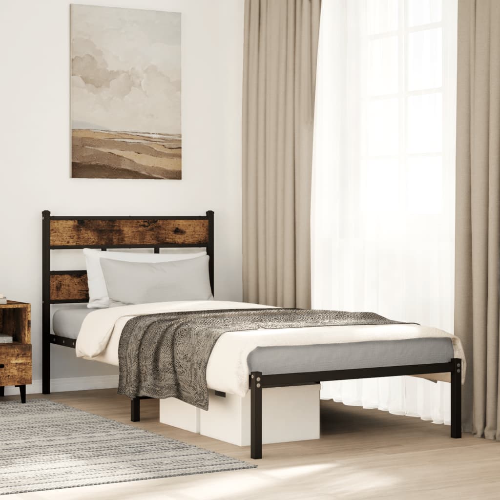 Bedframe Zonder Matras Metaal Kleurig