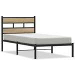 Bedframe Zonder Matras Metaal Kleurig